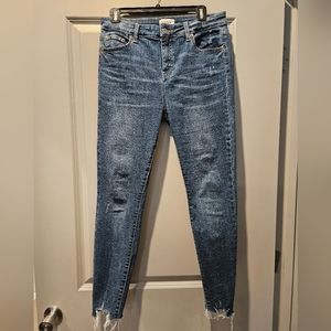 EUC Pistola Raw Hem Jeans